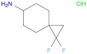 1,1-difluorospiro[2.5]octan-6-amine hydrochloride