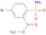 4-Bromo-2-methoxycarbonylbenzenesulfonamide