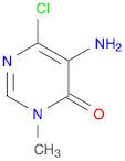 5-amino-6-chloro-3-methyl-3,4-dihydropyrimidin-4-one