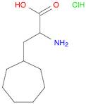 2-amino-3-cycloheptyl-propanoic acid;hydrochloride