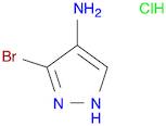 3-bromo-1H-pyrazol-4-amine hydrochloride