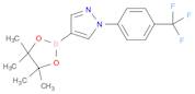 4-(tetramethyl-1,3,2-dioxaborolan-2-yl)-1-[4-(trifluoromethyl)phenyl]-1H-pyrazole