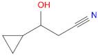 3-cyclopropyl-3-hydroxypropanenitrile