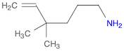 4,4-Dimethylhex-5-en-1-amine