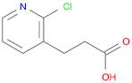 3-(2-chloropyridin-3-yl)propanoic acid