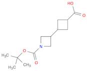 3-{1-[(tert-butoxy)carbonyl]azetidin-3-yl}cyclobutane-1-carboxylic acid