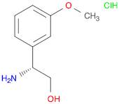 (2R)-2-amino-2-(3-methoxyphenyl)ethan-1-ol hydrochloride