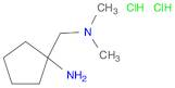 1-[(dimethylamino)methyl]cyclopentan-1-amine dihydrochloride