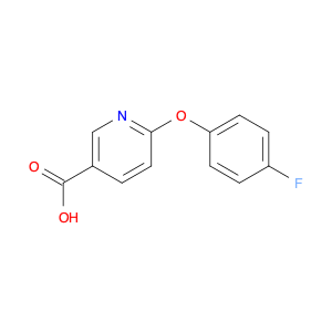 6-(4-Fluorophenoxy)pyridine-3-carboxylic Acid