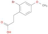 3-(2-Bromo-4-methoxyphenyl)propanoic acid