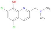 5,7-dichloro-2-[(dimethylamino)methyl]quinolin-8-ol