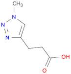 3-(1-Methyl-1H-1,2,3-triazol-4-yl)propanoic acid