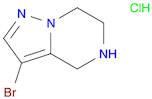 3-Bromo-4,5,6,7-tetrahydropyrazolo[1,5-a]pyrazine hydrochloride