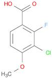 3-chloro-2-fluoro-4-methoxybenzoic acid