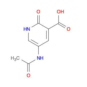 5-acetamido-2-hydroxypyridine-3-carboxylic acid