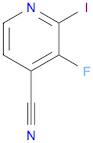 3-fluoro-2-iodopyridine-4-carbonitrile