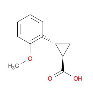 rel-(1R,2R)-2-(2-Methoxyphenyl)cyclopropanecarboxylic acid