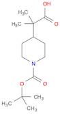 2-{1-[(tert-butoxy)carbonyl]piperidin-4-yl}-2-methylpropanoic acid