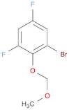 1-Bromo-3,5-difluoro-2-(methoxymethoxy)benzene