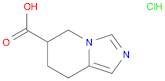 5H,6H,7H,8H-imidazo[1,5-a]pyridine-6-carboxylic acid hydrochloride