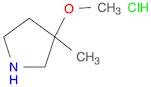 3-Methoxy-3-methyl-pyrrolidine hydrochloride