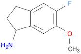 5-fluoro-6-methoxy-2,3-dihydro-1H-inden-1-amine