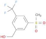 (3-(Methylsulfonyl)-5-(trifluoromethyl)phenyl)methanol