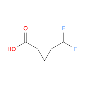 2-(difluoromethyl)cyclopropane-1-carboxylic acid