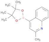 2-Methyl-4-(tetramethyl-1,3,2-dioxaborolan-2-yl)quinoline