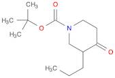 tert-butyl 4-oxo-3-propylpiperidine-1-carboxylate