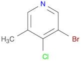 3-Bromo-4-chloro-5-methylpyridine