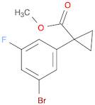 Methyl 1-(3-Bromo-5-fluorophenyl)cyclopropane-1-carboxylate