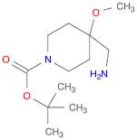 tert-butyl 4-(aminomethyl)-4-methoxypiperidine-1-carboxylate