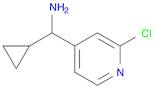 (2-Chloropyridin-4-yl)(cyclopropyl)methanamine