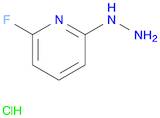 2-fluoro-6-hydrazinylpyridine hydrochloride