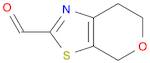 4H,6H,7H-Pyrano[4,3-d][1,3]thiazole-2-carbaldehyde