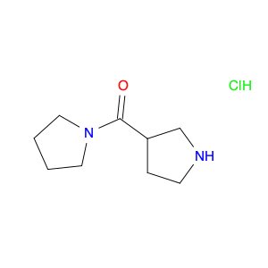 Pyrrolidin-1-yl(pyrrolidin-3-yl)methanone hydrochloride