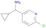 (6-Chloropyridin-3-yl)(cyclopropyl)methanamine