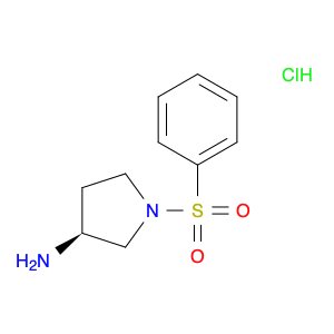 (S)-1-(Phenylsulfonyl)pyrrolidin-3-amine hydrochloride