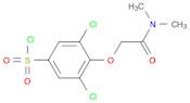 3,5-dichloro-4-[(dimethylcarbamoyl)methoxy]benzene-1-sulfonyl chloride