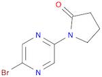 1-(5-Bromopyrazin-2-yl)pyrrolidin-2-one