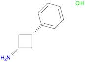 3-phenylcyclobutan-1-amine hydrochloride, cis