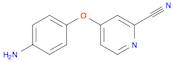 4-(4-Aminophenoxy)picolinonitrile