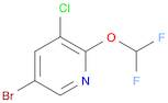 5-Bromo-3-chloro-2-(difluoromethoxy)pyridine