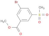 methyl 3-bromo-5-methanesulfonylbenzoate