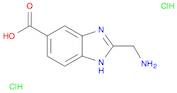 2-(Aminomethyl)-1H-1,3-benzodiazole-5-carboxylic Acid dihydrochloride