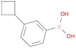 (3-Cyclobutylphenyl)boronic acid