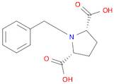 1-benzylpyrrolidine-2,5-dicarboxylic acid, cis