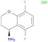 (4S)-5,8-Difluoro-3,4-dihydro-2H-1-benzopyran-4-amine hydrochloride