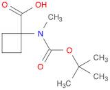 1-[Boc-(methyl)amino]cyclobutanecarboxylic acid